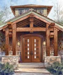 I Saw A Cabin Like This In Gatlinburg I Think That 39 S How You Spell It Cabin Gatlinburg Spell That3 Facade House Craftsman House Plans House Exterior