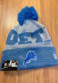 New Era Detroit Lions Grey City Fade Cuff Knit Mens Knit Hat 5909109 In 2020 Knit Hat For Men Men S Knit Knitted Hats