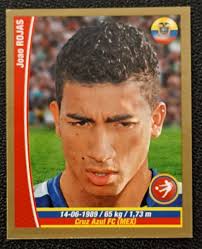 2014 Brazil World Cup FIFA #263 JOAO ROJAS Ecuador Soccer Team Sticker  Promo