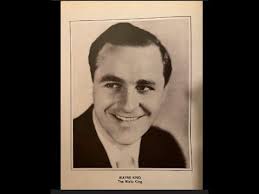 "Sally" Wayne King Orchestra 1929