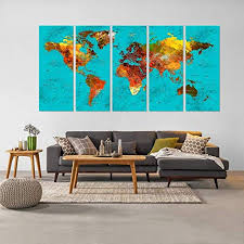 Check out our map room decor selection for the very best in unique or custom, handmade pieces well you're in luck, because here they come. Queenoftheartworld Map Canvas Wall Art Push Pin Travel Map Home Gift Office Decor Living Room Decor Adventure Colorful World Map World Wall Art Dailymail