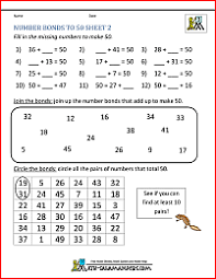 They also look good enough to be used for decorations. Number Bonds Worksheets To 100
