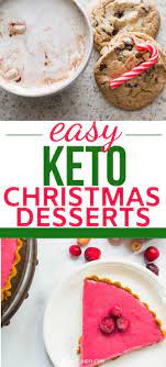 Easy Keto Christmas Desserts Low Carb Holiday Desserts Low Carb Recipes Dessert Low Carb Christmas Recipes
