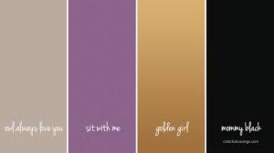 Black And Gold Color Scheme Meaning Image Result For Purple Gold Color Palette Gold Color Palettes Purple Color Palettes Gold Color Scheme