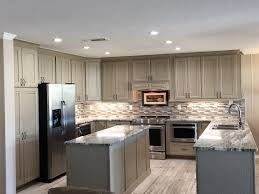 Tan Kitchen Remodel Installing Cabinets Kitchen Remodel Kitchen Cabinet Remodel
