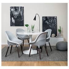 Baltsar Chair Light Gray Brown Ikea Leather Dining Chairs Modern Upholstered Dining Chairs Chair