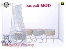 The Sims Resource Acnassy Nursery Deco Crib