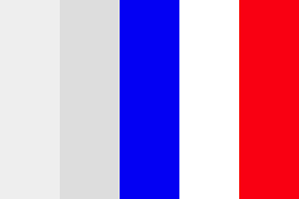 The french flag is a vertical tricolour. France Flag Color Palette