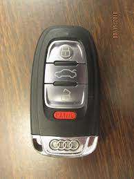 Audi A4 S4 Rs4 B8 4 Button Key Key Fob W Comfort Access Oem 8t0 959 754 A S1 Audi Audi A4 Key Fob