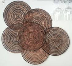 Diy Wall Decor I Made Using Bamboo Placemats Diy Wall Decor Wall Decor Decor