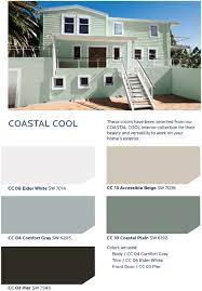 White dove by benjamin moore: Coastal Cool Color Palette Hgtv Home By Sherwin Williams House Color Palettes House Paint Exterior House Exterior