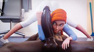 1boy 1girl1boy 1girls 3d ass balls ben 10 big penis black nail  polish blackedr34 blender clothed female nude male dark-skinned male dark  skin female forearm cock green eyes gwen