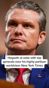 Defense Secretary Hegseth Faces Ongoing Rift with Generals Over Partisan  Views