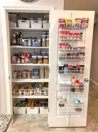Yamazaki Tosca Basket With Wooden Handles The Container Store Small Pantry Organization Diy Kitchen Storage Kitchen Organization