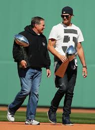 Bill And Tom Sox Home Opener 2015 New England Patriots Football Jersey Patriots Patriots Football