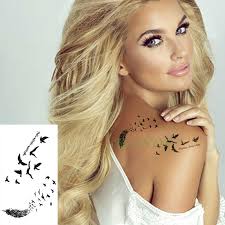 Idee tattoo belle plume avec oiseau qui s envole sur cheville et jambe. Wasserdicht Temporare Tattoo Aufkleber Feder Fly Vogel Flash Tatoo Gefalschte Tatto Arm Bein Handgelenk Fuss Hand Schulter Fur Madchen Manner Frauen Temporary Tattoos Aliexpress