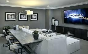 10 undeniably fun media room ideas | hunker. Media Room Decor Ideas Room Media Room Ideas Turn The Upstairs Bonus Into Your Own Private At With Basement M European Home Decor Home Theater Rooms Home Decor