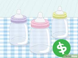 3 Ways To Make Baby Bottle Favors For A Baby Shower Wikihow
