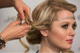 Holiday Hair How To An Elegant Gatsby Inspired Faux Bob By Joico Gatsby Hair Gatsby Hairstyles For Long Hair Holiday Hairstyles