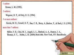 How to write references for research. 3 Ways To Write An Apa Style References Page Wikihow