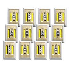 1 Piece Promier Battery Operated Cob Led Cordless Light Switch Yy Ls02 Night Lights Home Garden Map India Org