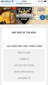 vtv học chết ĩ mẹ nè. HÆ°á»›ng Dáº«n Náº¡p Game Rise Of The Kings Táº¡i Vtc Game Webgame Online Web Game Online Má»›i Nháº¥t Tuyá»ƒn Táº­p Vtc Game