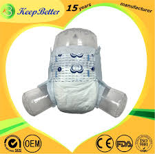 Blue Plastic Thick Super Absorbent Adult Diapers for Adults