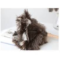 Amazon.com: Plumero Plumero Plumero de Plumas Marrón Negro ...