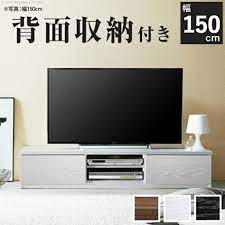 楽天市場 60型でも壁掛けスタイル 壁寄せテレビスタンド 送料無料 ハイタイプテレビボード 壁よせtvスタンド 壁掛け 金具 スリム 薄型 壁掛けテレビ台 壁面収納 テレビ台 おしゃれ 高さ調節 60型 60インチ アーム 壁寄せスタンド 白 店舗用 ｓｅｍｉ