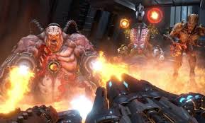 Los jugadores pueden sacar la escopeta a 15 o incluso 20 metros y debilitar a los oponentes. Doom Eternal Como Cambiar Las Armas