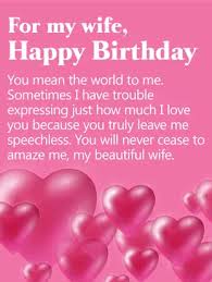 You have a beautiful and wonderful wife to keep. 200 Unique Heartwarming Happy Birthday Wife Wishes Quotes Bayart