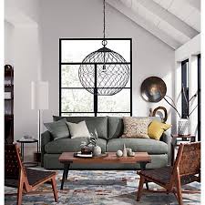 Lakin Recycled Teak Coffee Table Reviews Crate And Barrel In 2020 Double Chaise Sectional 2 Piece Sectional Sofa Crate And Barrel