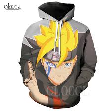 Shop for hoodies, coats, jackets, polos, sweatshirts. Unisex Personality Naruto Boruto Hoodie Anime Sweatshirt Uzumaki Boruto 3d Print Oversized Hoody Tops Men Women Hoody Sportswear Buy At The Price Of 18 84 In Aliexpress Com Imall Com