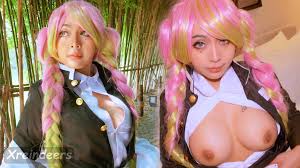 Mitsuri was Defeated Her Pussy and Anal are Destroyed - Xreindeers