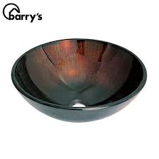 Welcome to express countertops' custom bathroom vanity tops online design tool. China Modern One Piece Black Round Bathroom Vanity Countertop Glass Wash Hand Sink China Bowl Round Basin Crystal Sink