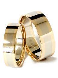 Pompeii3 8 6mm Plain 14k Two Tone Wedding Band Set Walmart Com Wedding Band Sets Yellow Gold Wedding Band Mens Gold Wedding Band