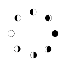 Free Moon Phases Svg Iheart Svg Moon Phases Tattoo Moon Phases Svg