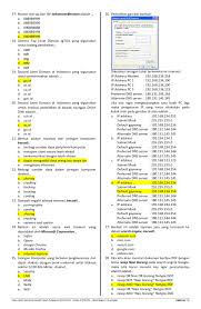 Jawaban Uas Ganjil Tik Kelas Xi Ipa Ips Tahun Pelajaran 2011 2012 Atik Dhama