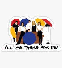 Friends Cute Laptop Stickers Friends Poster Fun Stickers