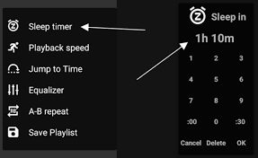 Set a timer for 9 minutes. Vlc For Android App Create And Use Playlist And Sleep Timer