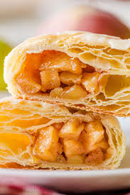Homemade Apple Turnovers With A Filling That Tastes Like Apple Pie In Flaky Puff Pastry Dough Watch The Apple Turnover Recipe Turnover Recipes Apple Turnovers