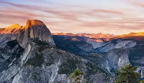 It is located on the south wall of yosemite valley at an elevation of 7,214 feet, 3,200 feet above half dome village. Yosemite Sunset From Glacier Point S View Terrace Yosemite National Park Trips