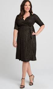 Cocktail Dresses Wrap Plus Size Clothing