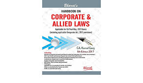 Clarification on the utilization of credit standing in the share premium accounts and the capital redemption reserves under section 618. Buy Handbook On Corporate Allied Laws For Ca Final Including Applicable Companies Act 2013 Provisions For May 2017 Exams Onwards Book Online At Low Prices In India Handbook On
