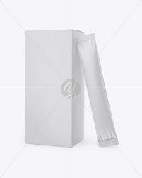 Download Matte Box W Metallic Sachet Mockup In Sachet Mockups On Yellow Images Object Mockups PSD Mockup Templates