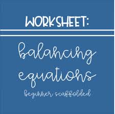The purpose of these questions is to activate prior knowledge and get students thinking. Balance Chemical Equation Worksheets Teaching Resources Tpt