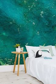 Jade Gemstone Wallpaper Mural Murals Wallpaper Turquoise Room Bedroom Wallpaper Accent Wall Wallpaper Bedroom