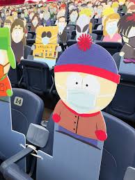 The broncos' marketing department reached out to comedy central and south park studios about buying it was big hit on social media as fans of the show were searching pictures to see which characters were represented. Denver Broncos Fill Stands With Cutouts Of Every South Park Character Album On Imgur