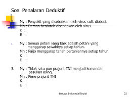 Soal no.7 (matematika dasar snmptn 2010). Ppt Penalaran Powerpoint Presentation Free Download Id 4789016