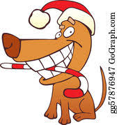 Drawing tutorials of christmas dog. Christmas Dog Clip Art Royalty Free Gograph